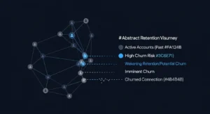 Gross Revenue Retention Network Graph: SaaS Exit Signal