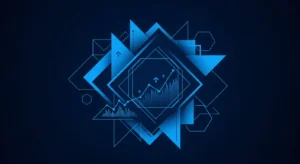 Abstract data visualization representing inaccurate win/loss analysis in B2B SaaS RevOps.